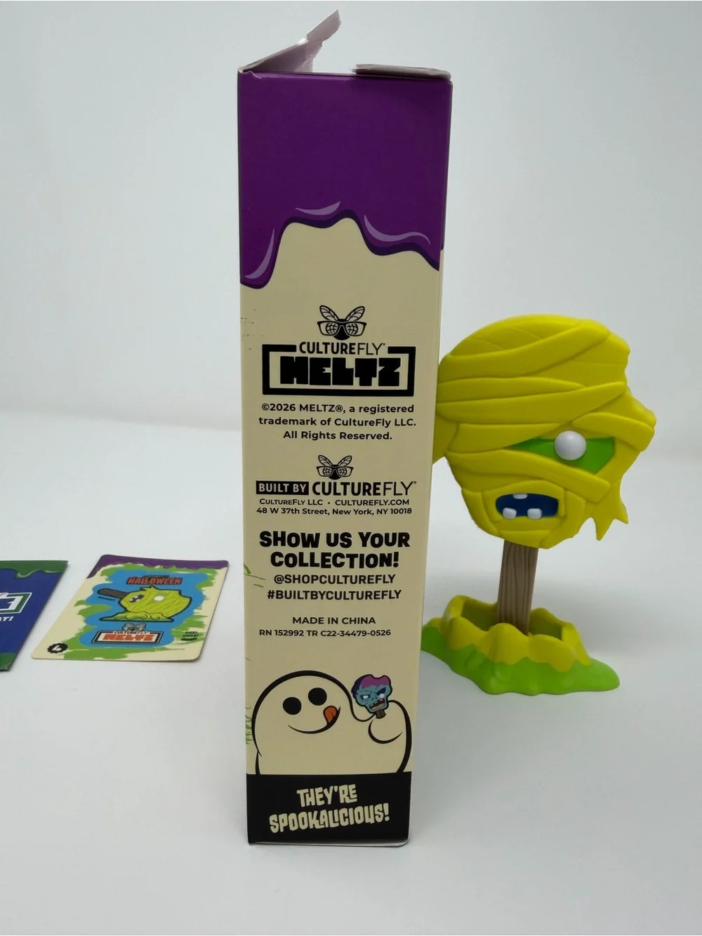 CultureFly Meltz Halloween Series 2 Mummy Popsicle Mystery Vinyl Figure